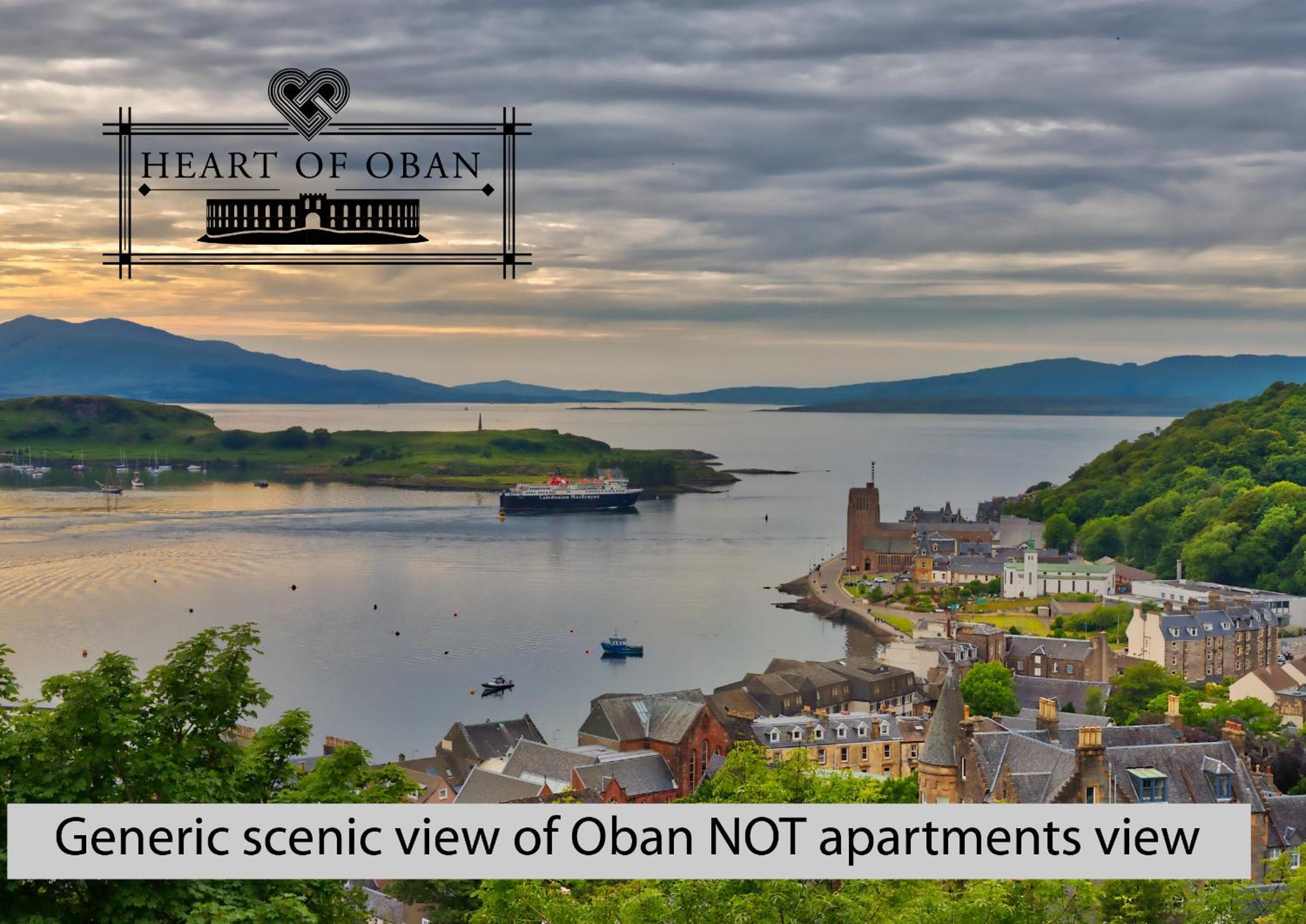 Ferienwohnung Heart Of Oban Exterior foto